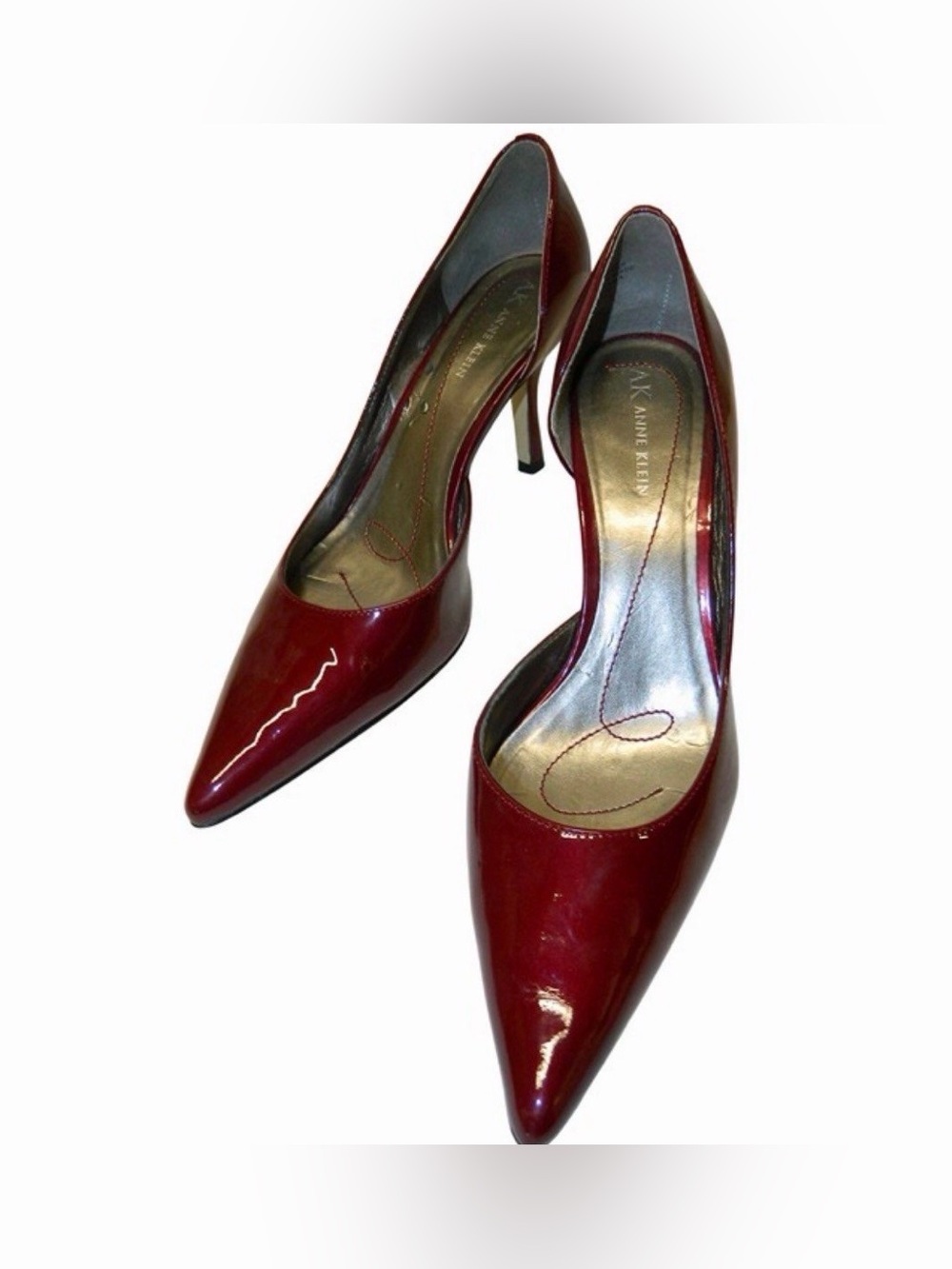 Anne Klein - Red Patent Leather Heels